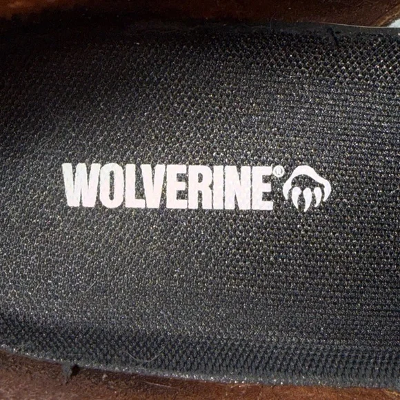 Wolverine Men's Loader Wedge Boots Dark Brown Leather Size 8 1/2 Medium Width - Picture 12 of 14